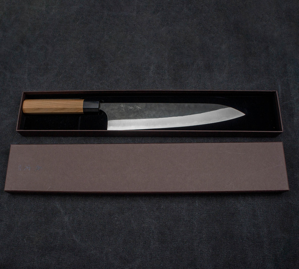 Yoshimi Kato Aogami Super Nóż Szefa kuchni 24 cm
