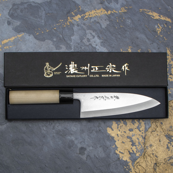 Satake Cutlery Mfg S/D SK-5 Rdzewny Nóż Deba 16,5 cm