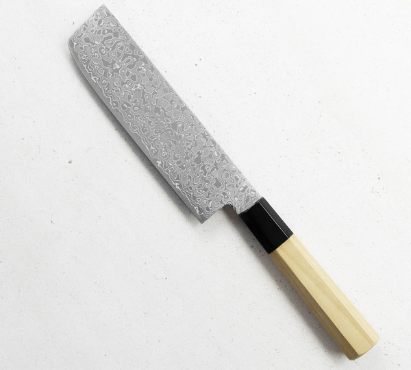 Misuzu Hamono AUS10 Damascus Nóż Nakiri 16,5 cm
