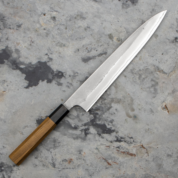 Yoshikane Shirogami#2/SS Nashiji Nóż Sujihiki 24 cm