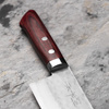 Kunio Masutani VG-10 Hammered Red Damascus Nóż Santoku 17 cm
