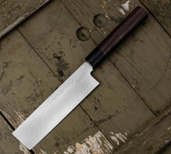 Hideo Kitaoka Shirogami#2 Satin Nóż Usuba 16,5 cm