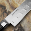 Tamahagane San Black VG-5 Nóż Sujihiki żłobiony 27 cm