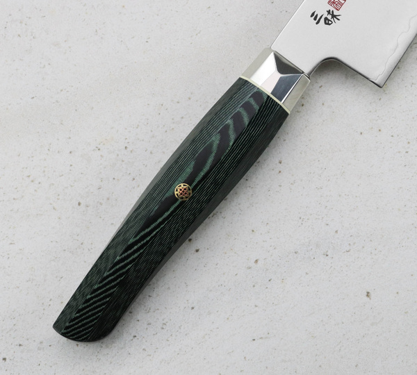 Mcusta Zanmai Green Revolution SPG2 Nóż Ko-Santoku 15 cm
