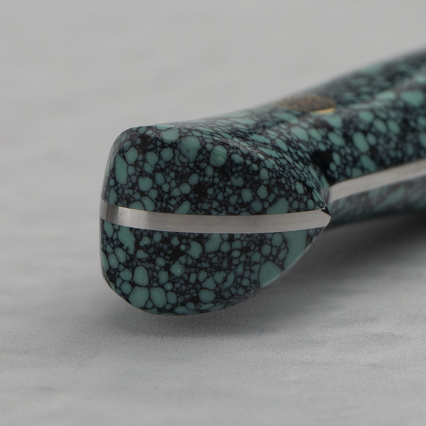 Nigara Hamono SG2 Limited Green Turquoise Nóż Kiritsuke 15 cm