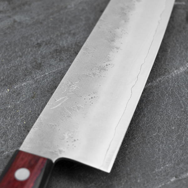 Tsunehisa Gingami Red/Black Nóż Santoku 18 cm