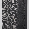 Hatono SG2 Damascus Black Dye Nóż Bunka 18 cm