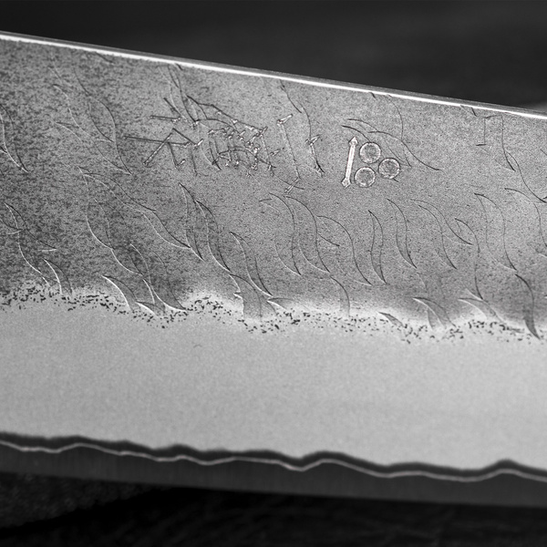 Nigara Hamono Aogami Super/SS Nóż Santoku 16,5 cm