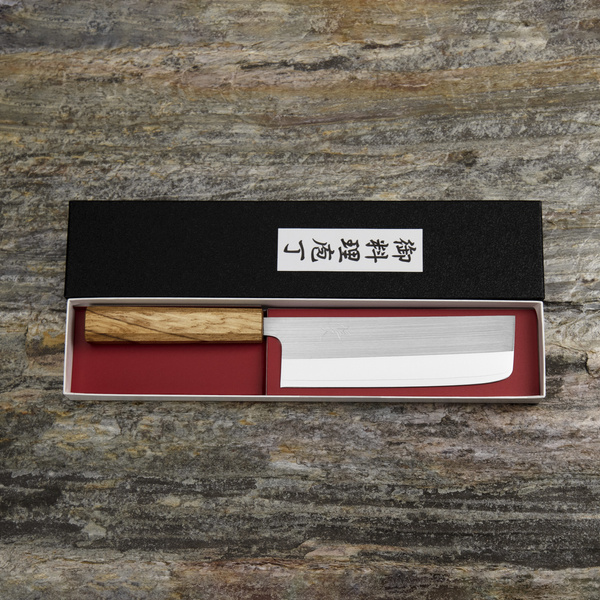 Tsunehisa Tate SRS-13 Oak Nóż Nakiri 16,5 cm