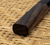 Hideo Kitaoka Shirogami Black Oktagon Nóż Matsuba 12 cm