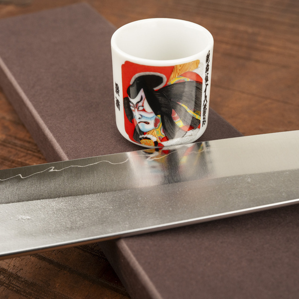 Yoshimi Kato Ginsan/SS Nashiji Nóż Szefa kuchni 21 cm