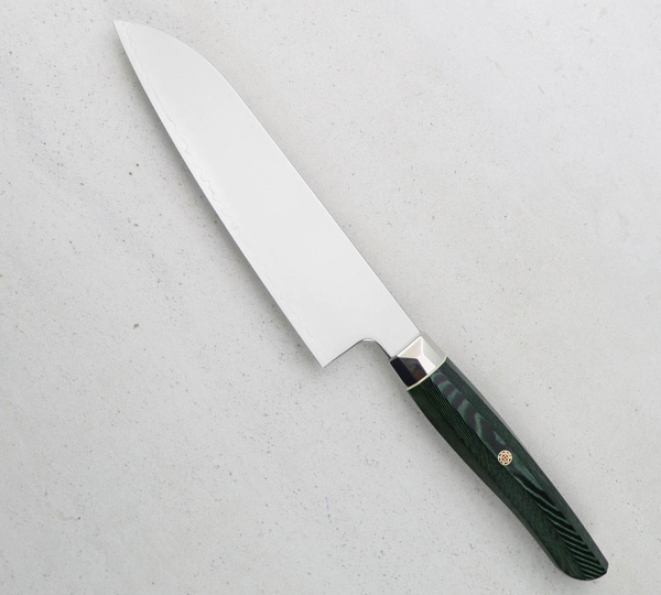 Mcusta Zanmai Green Revolution SPG2 Nóż Santoku 18 cm