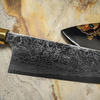 Takeshi Saji Art Fuji on Lake R-2 Nóż Santoku 18 cm + Saya