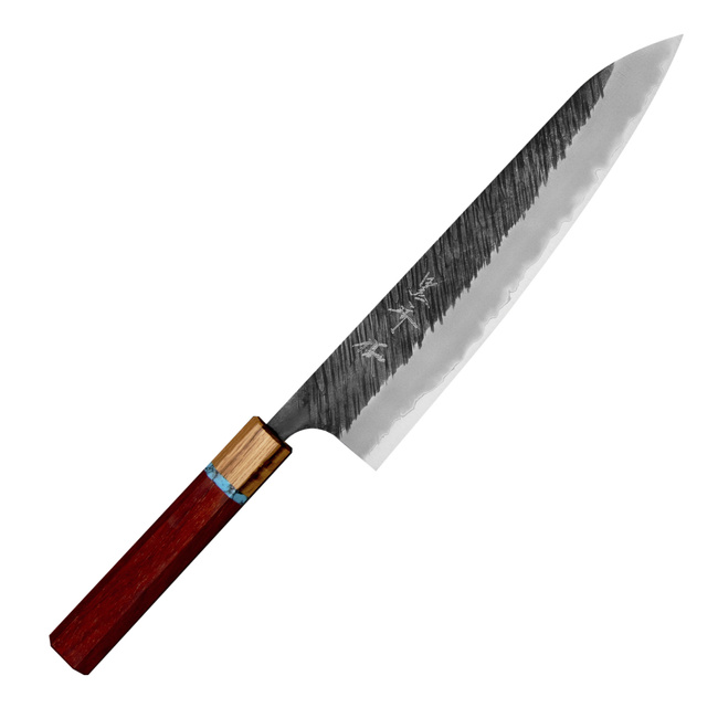 Yu Kurosaki Fujin Aogami Super/SS Nóż Szefa kuchni 24 cm