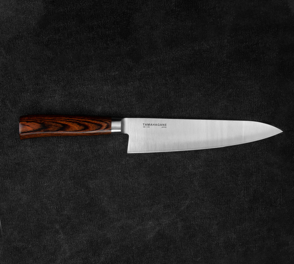 Tamahagane San Brown VG-5 Nóż Szefa kuchni 21 cm