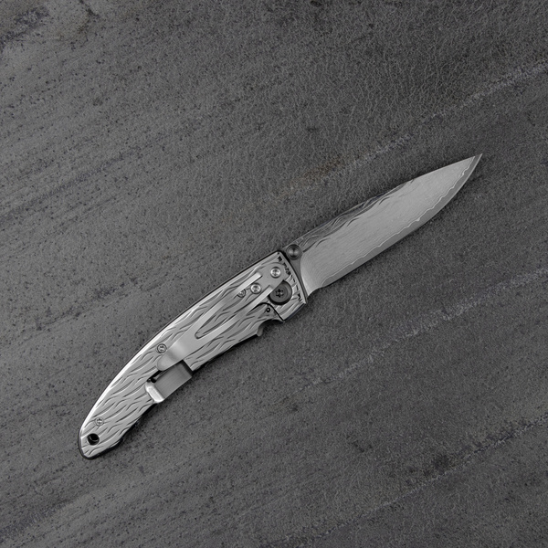 Nóż składany Mcusta Small Nami Damascus VG-10 7 cm