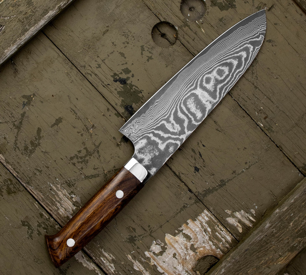 Takeshi Saji IW Nóż Santoku 18 cm VG-10