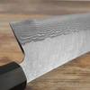 Nigara Hamono VG-10 Damascus Nóż Kiritsuke Gyuto 24 cm