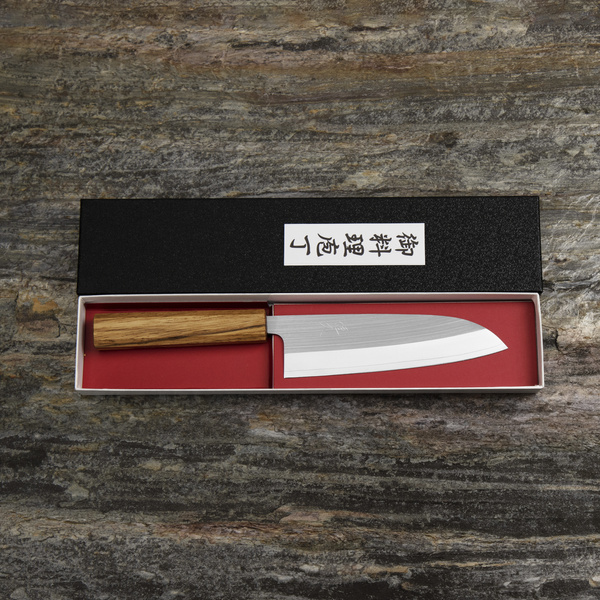 Tsunehisa Tate SRS-13 Oak Nóż Santoku 16,5 cm