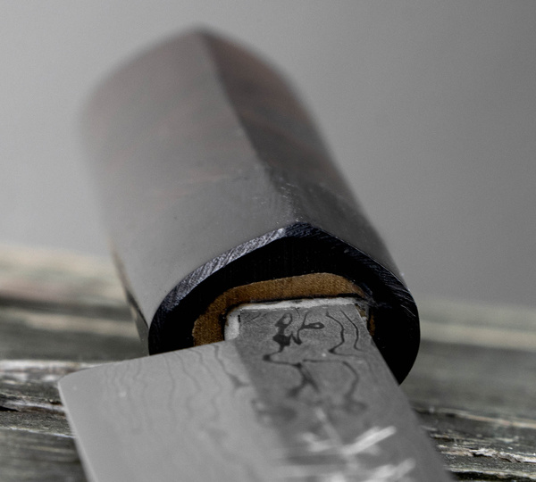 Hideo Kitaoka Shirogami#2 Satin Nóż Matsuba 12 cm