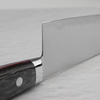Hatsukokoro Hayabusa SG2 Migaki Red Nóż Santoku 18 cm