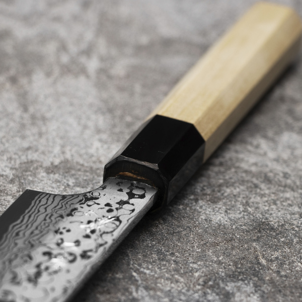 Yauji Aogami#2 Damascus Nóż Yanagiba 24 cm