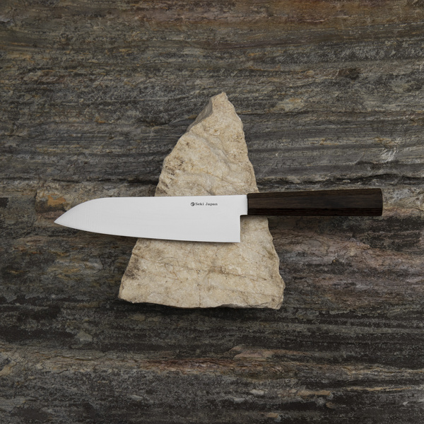 Kanetsune Ichizu VG-10 Mono Nóż Santoku 18 cm