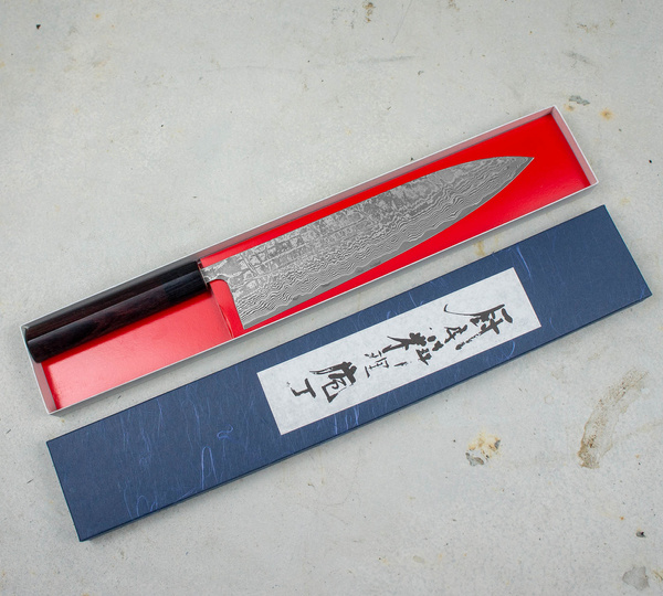Shiro Kamo SG2 Damascus Nóż Szefa kuchni 24 cm