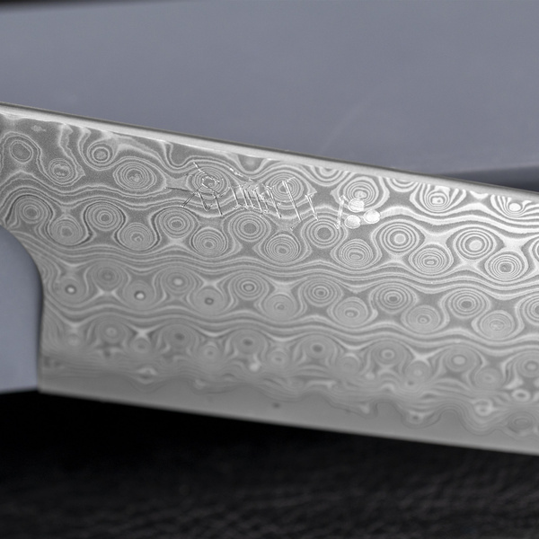 Nigara Hamono Anmon SG2 Damascus Nóż Bunka 17 cm