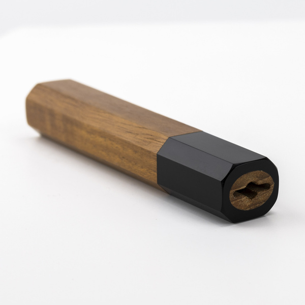 Rękojeść Oktagonalna Teak/Buffalo Horn do Santoku