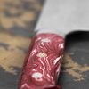Takeshi Saji Red Turquoise  R2 Nóż Santoku 18 cm