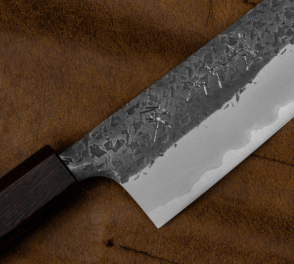 Yu Kurosaki Shizuku Aogami Super MW Nóż Santoku 16,5 cm
