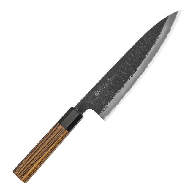 Mutsumi Hinoura Shirogami#2/Iron Nashiji Nóż Szefa kuchni 21 cm
