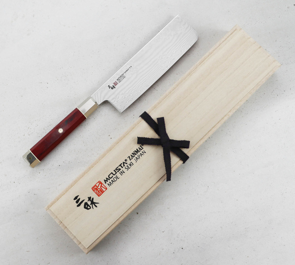 Mcusta Zanmai Ultimate Aranami VG-10 Nóż Nakiri 16,5 cm