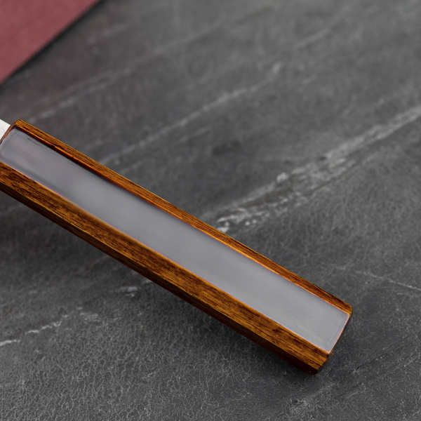 Hado Shiosai SPG2 Urushi Oak Nóż Bunka 17 cm