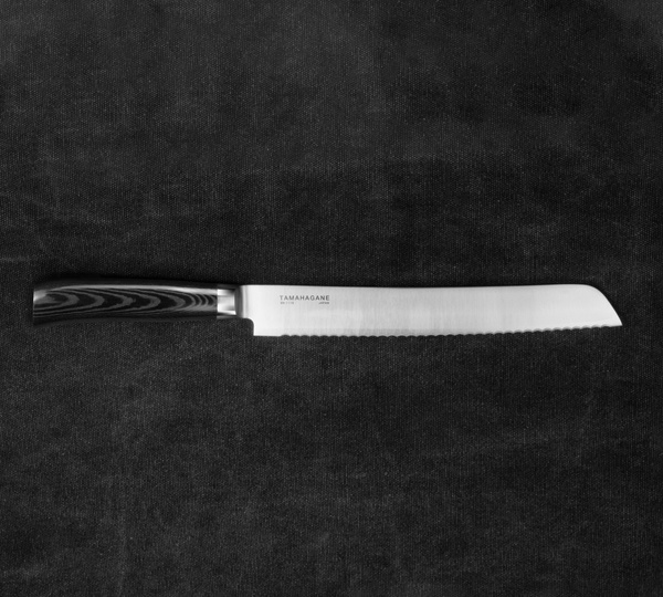 Tamahagane San Black VG-5 Nóż do pieczywa 23 cm