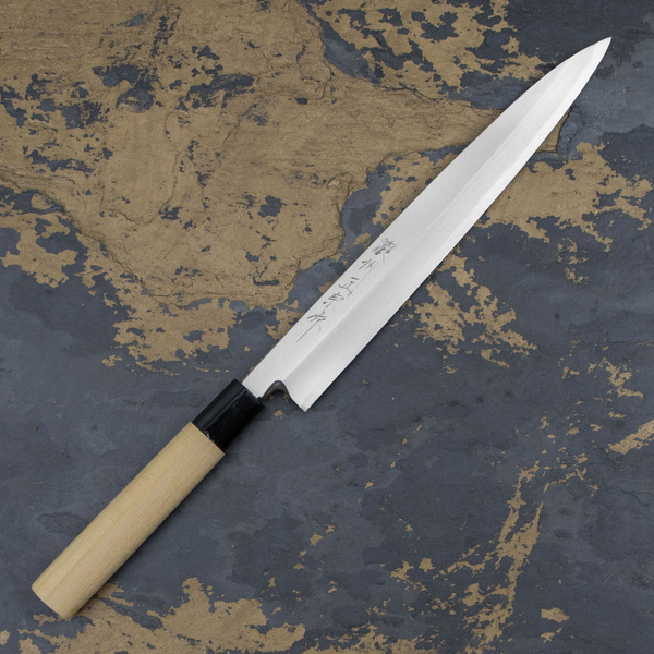 Satake Cutlery Mfg Shirogami#2 Pro Nóż Yanagiba 24 cm