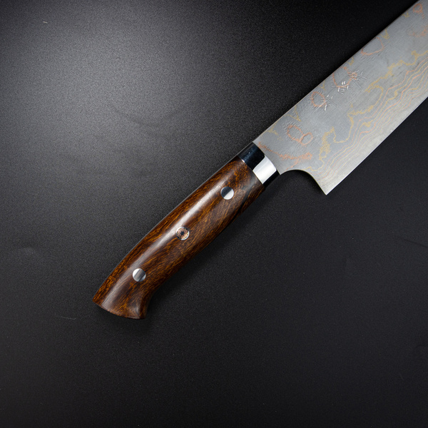 Takeshi Saji Sami IW Aogami#2 Color Nóż Szefa kuchni 24 cm