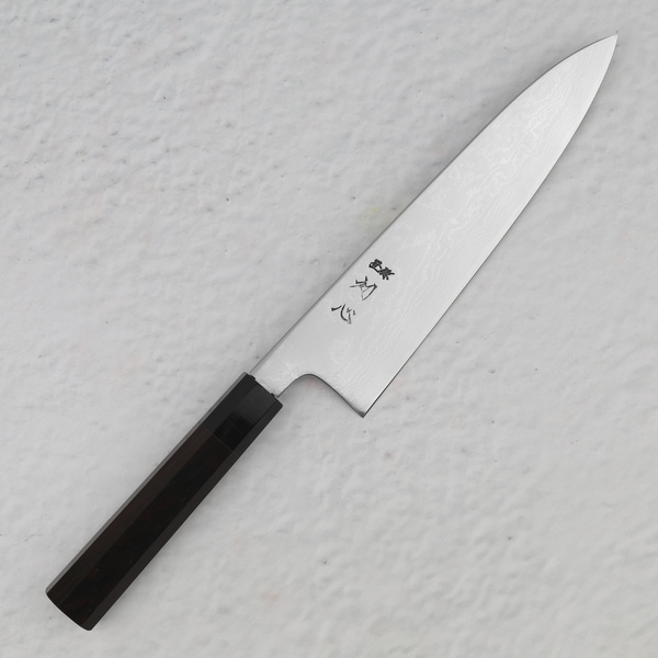 Hatsukokoro Komorebi Aogami#1/Iron Damascus Nóż Szefa kuchni 21 cm