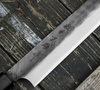 Hideo Kitaoka Shirogami Black Oktagon Nóż Kiritsuke 24 cm