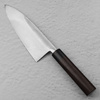 Hideo Kitaoka Shirogami#2 Satin Nóż Mini Deba 21 cm