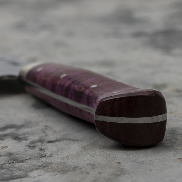 Sakai Takayuki Gallery Shirogami#1 Honyaki Fuji Purple Nóż Szefa kuchni 24 cm