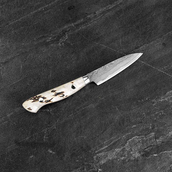 Yojiro Yamada Unique 02 VG-10 Damascus Nóż uniwersalny 8,5 cm