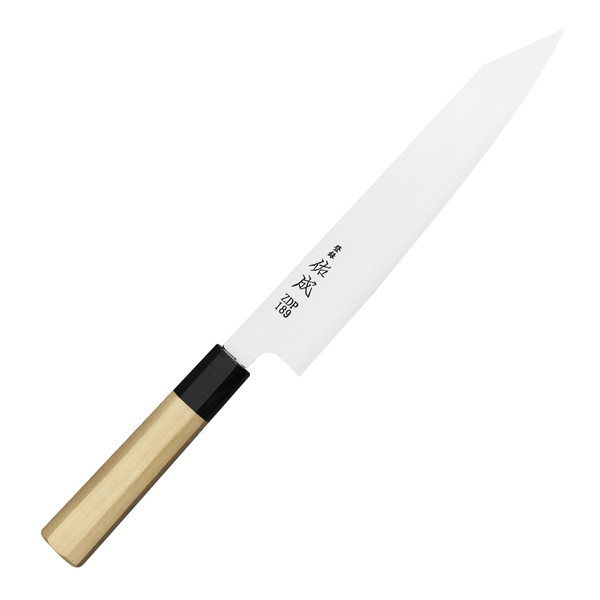 Sukenari ZDP-189 Slender Nóż Kiritsuke Gyuto 24 cm