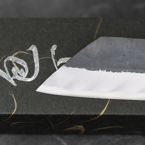 Hatsukokoro Aogami#2/Iron Kurouchi Nóż Hakata 16,5 cm