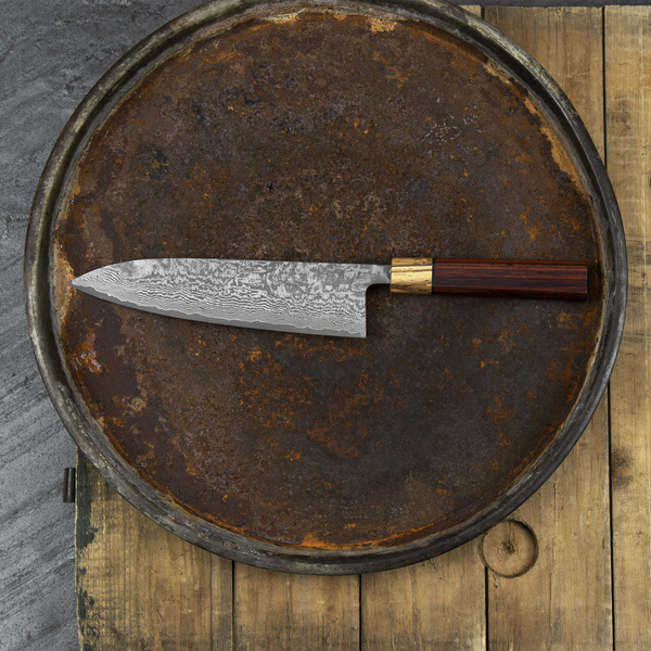 Shiro Kamo SG2 Damascus Nóż Szefa kuchni 21 cm