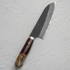 Nigara Hamono SG2 Limited Red Kurouchi Nóż Santoku 18 cm