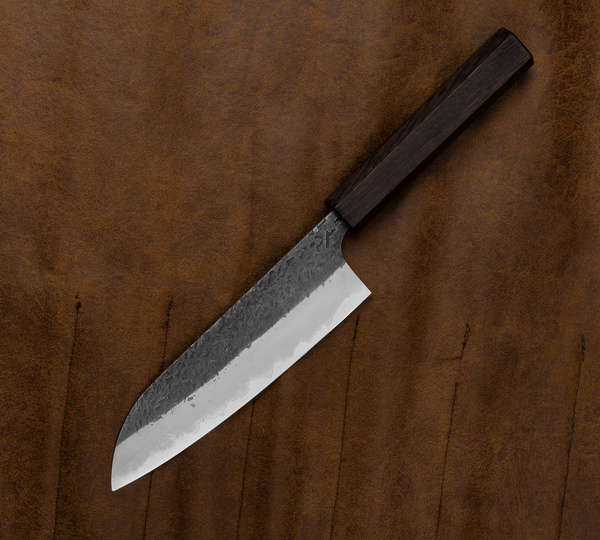 Yu Kurosaki Shizuku Aogami Super MW Nóż Santoku 16,5 cm