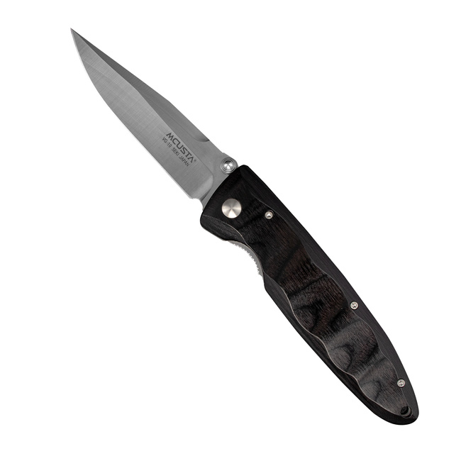 Nóż składany Mcusta Classic Wave Black Pakka VG-10 8 cm