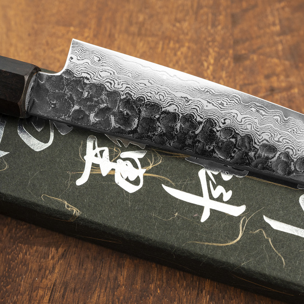 Hatsukokoro Hayabusa VG-10 Damascus Nóż uniwersalny 15 cm